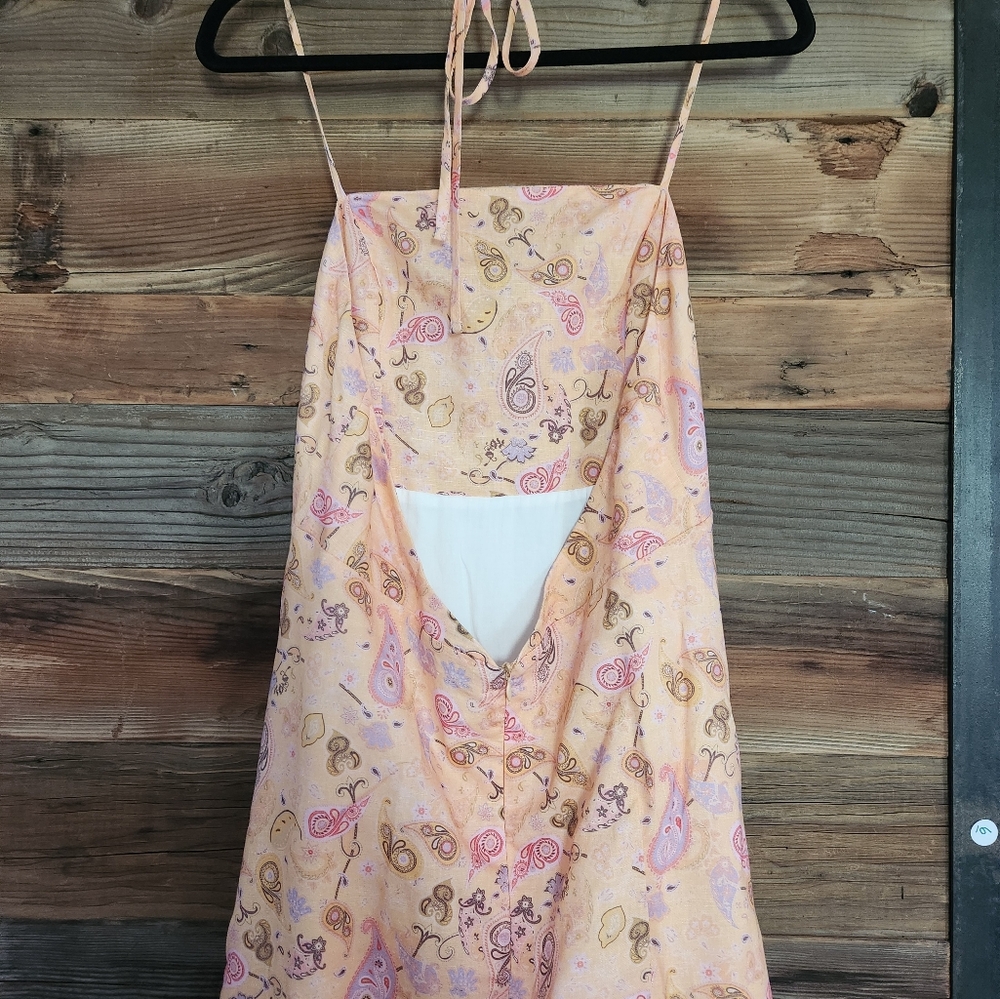 NWT ANTHROPOLOGIE BRAND CHARLIE HOLIDAY Maple Maxi Size LARGE - Picture 5 of 9